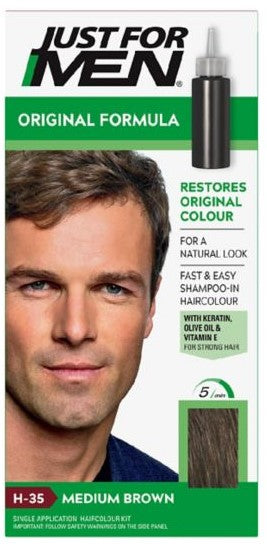 Just For Men H35 Hair Medium Brown