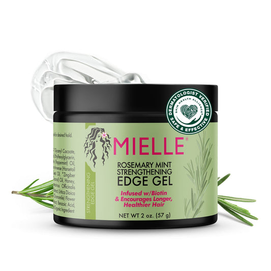 MIELLE Rosemary Mint Hair Strengthening Edge Gel 2oz