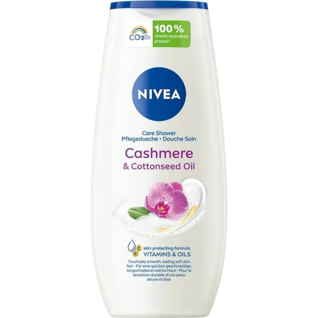 Nivea Shower Cream 250ml Cashmere & Cottonseed Oil
