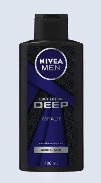 Nivea Body Lotion 400ml Men Deep Impact