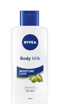 Nivea Body Milk Moisture Care 400ml Olive Dry Skin