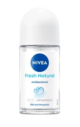 Nivea Roll-On 50ml Womens Fresh Natural