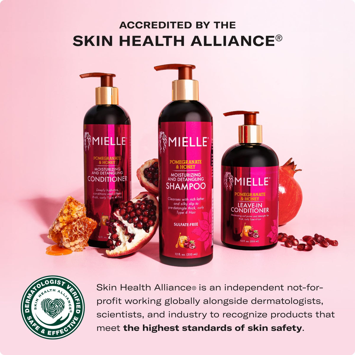 MIELLE Pomegranate & Honey Leave-In Conditioner 12oz