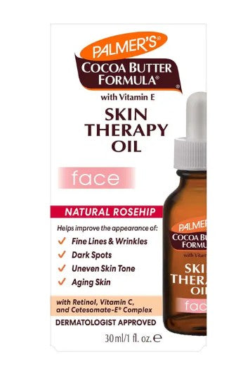 Palmers Cocoa Butter Therapy Oil Face 30ml Rosehip