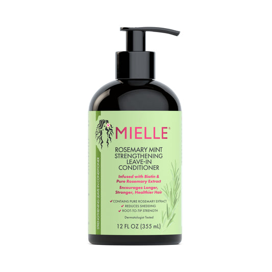 MIELLE Rosemary Mint Strengthening Leave-In Conditioner 12oz
