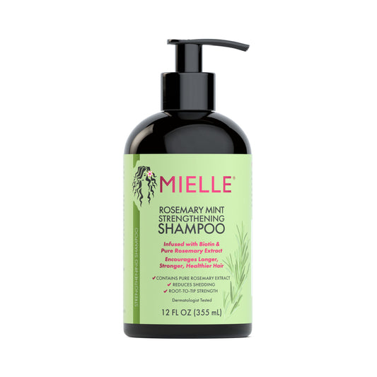 MIELLE Rosemary Mint Strengthening Shampoo 12oz