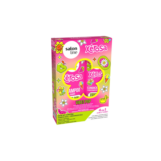 Salon Line Xerosa Vibes Pop Shampoo + Conditioner Kit 300ml