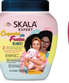 Skala Coquetel de Frutas 1000 ml – Crème Après-shampooing