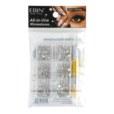 EBIN New York All-In-One Rhinestones - 01 Crystal