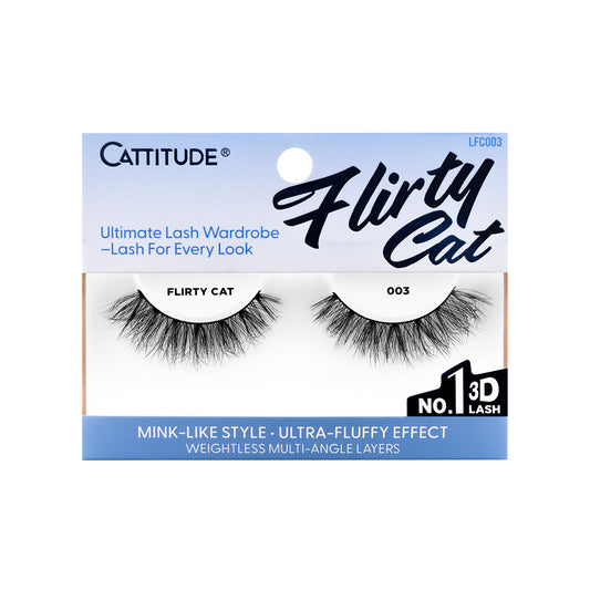 EBIN New York Cattitude Lashes Flirty Cat - 003
