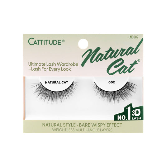 EBIN New York Cattitude Lashes Natural Cat - 002