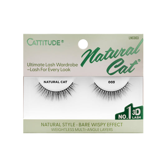 EBIN New York Cattitude Lashes Natural Cat - 003