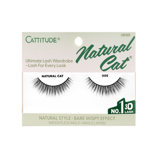 EBIN New York Cattitude Lashes Natural Cat - 005