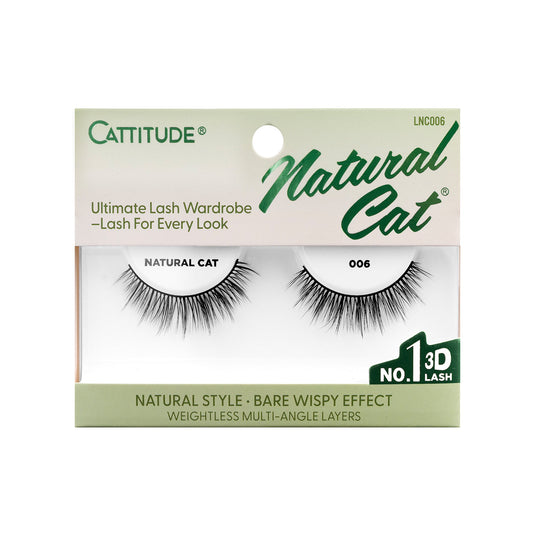 EBIN New York Cattitude Lashes Natural Cat - 006