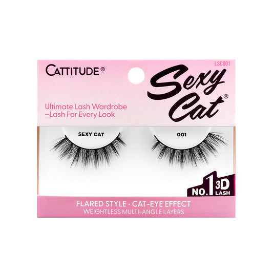 EBIN New York Cattitude Lashes Sexy Cat - 001