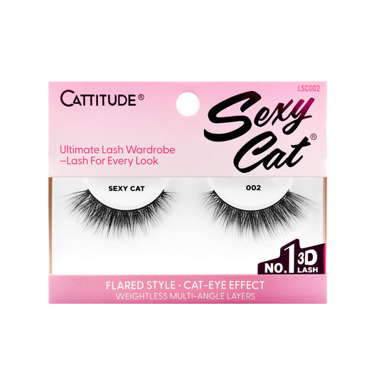 EBIN New York Cattitude Lashes Sexy Cat - 002