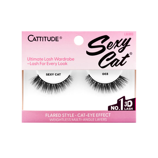 EBIN New York Cattitude Lashes Sexy Cat - 003