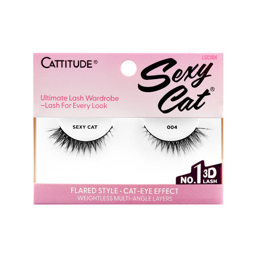 EBIN New York Cattitude Lashes Sexy Cat - 004