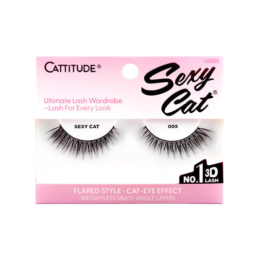 EBIN New York Cattitude Lashes Sexy Cat - 005