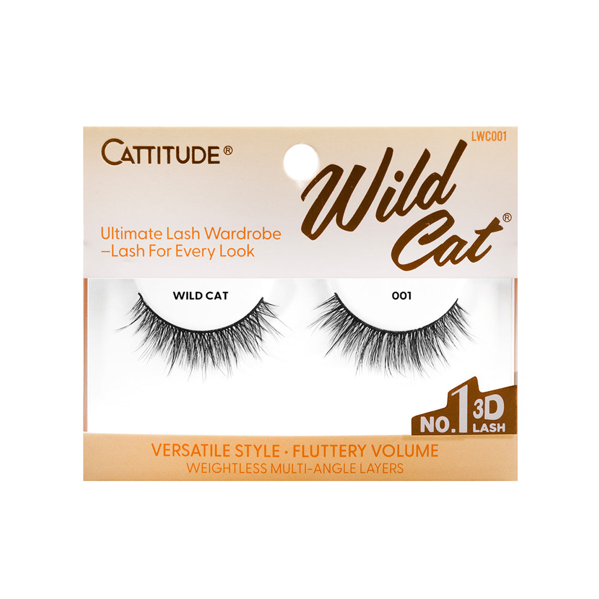 EBIN New York Cattitude Lashes Wild Cat - 001