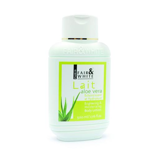 Fair & White Original Aloe Vera Lait Corps Aloe Vera 500 ml