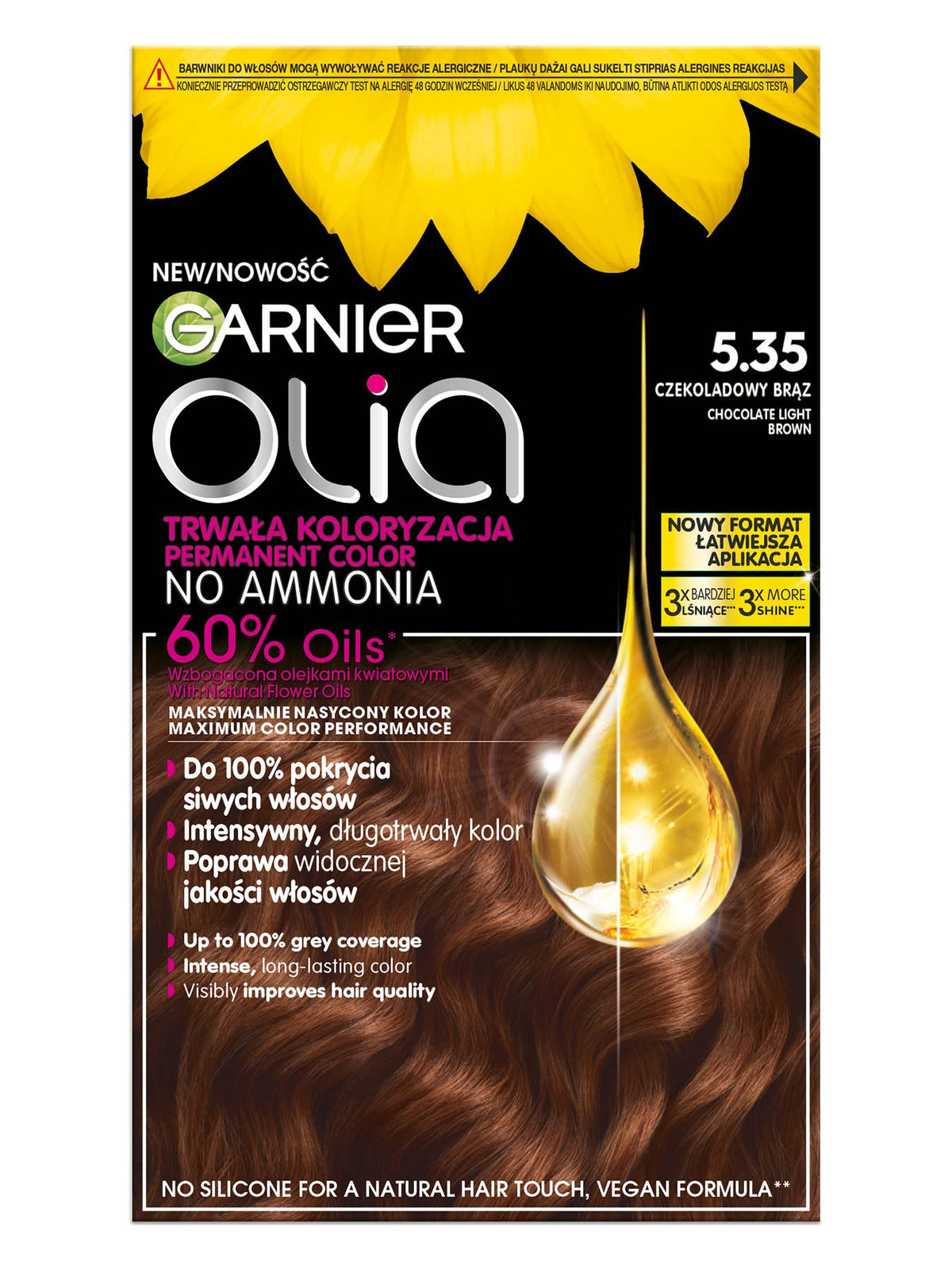 Garnier Olia 5.35 – Chocolate Light Brown