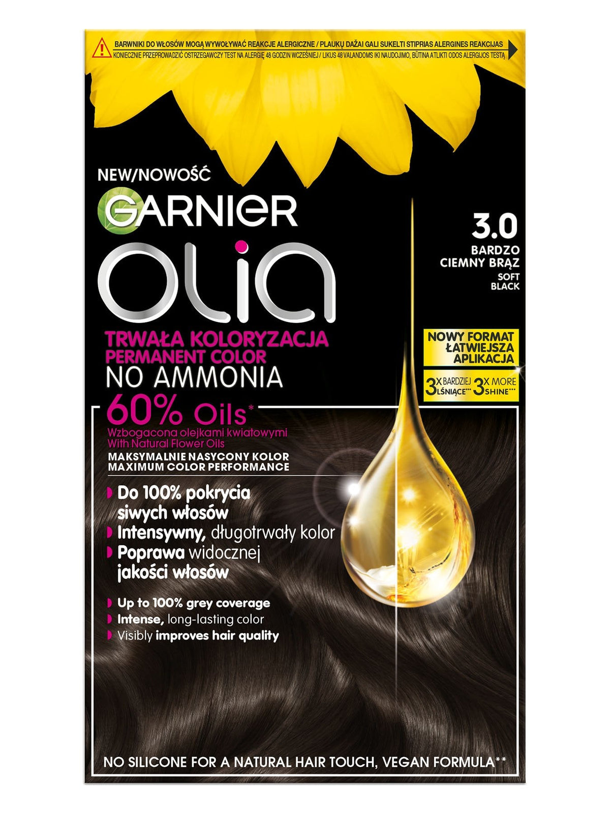 Garnier Olia 3.0 – Soft Black