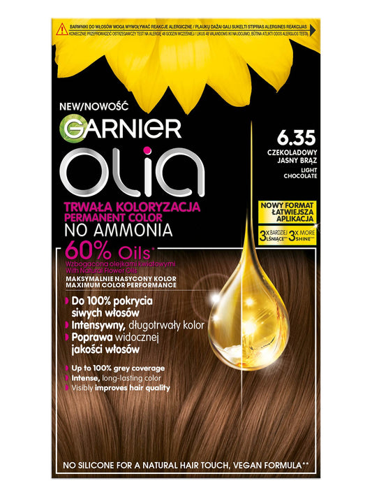 Garnier Olia 6.35 – Light Chocolate