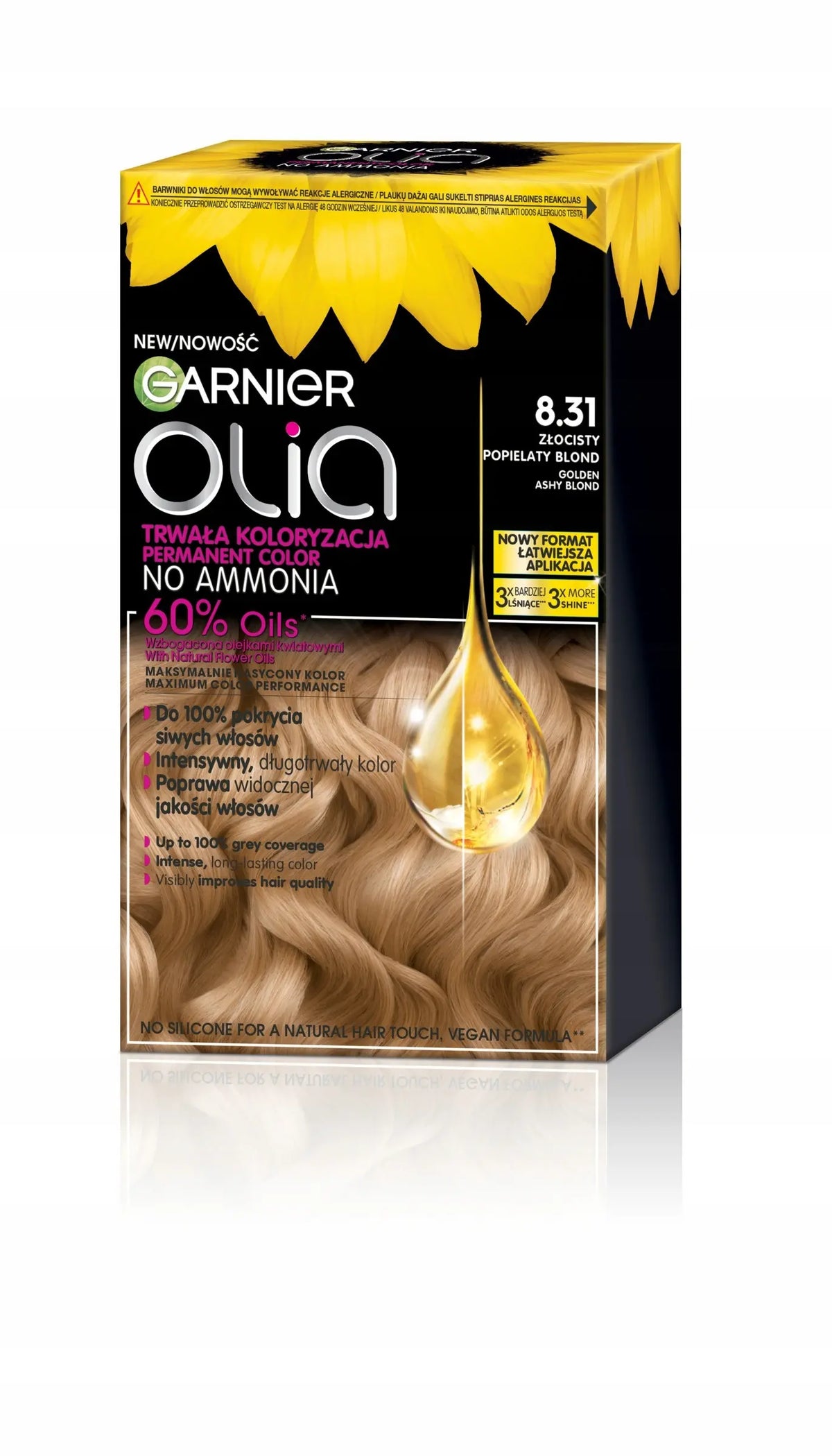 Garnier Olia 8.31 – Golden Ash Blonde