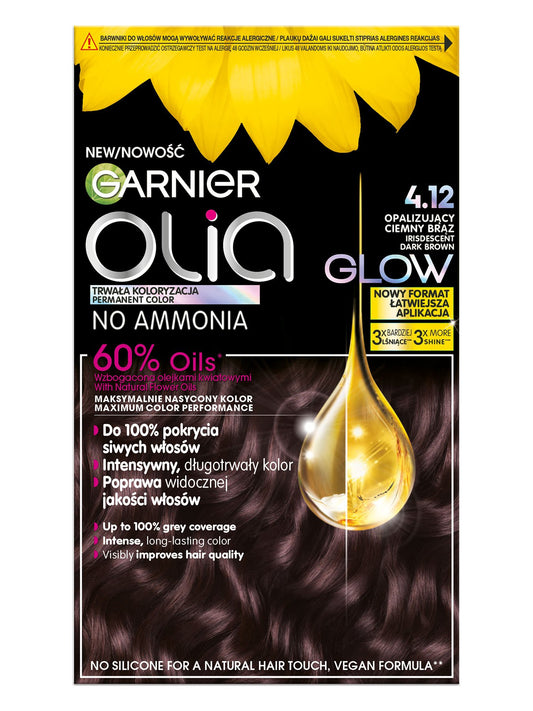 Garnier Olia 4.12 – Iridescent Dark Brown