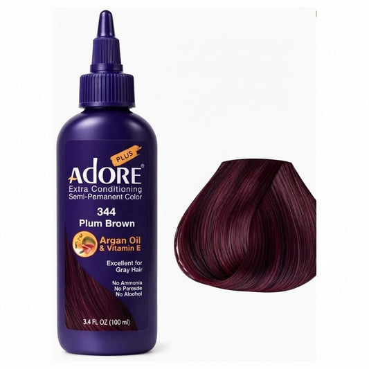 Adore Color No. 344 Dark Plum Brown