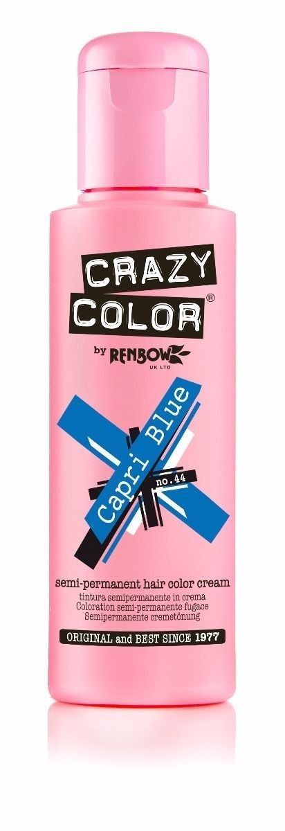 Crazy Color 44 Capri Blue 100ml