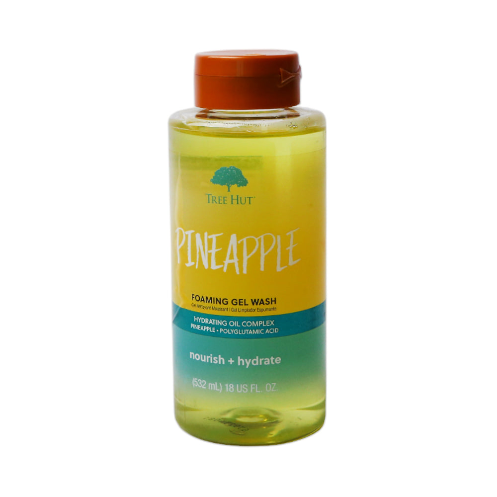 Tree Hut Foaming Gel Body Wash Pineapple 532ml