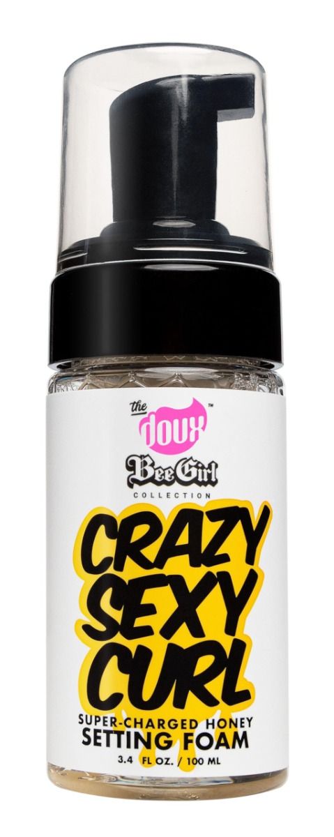 The Doux Bee Girl Crazy Sexy Curl Mousse Def 3.4oz
