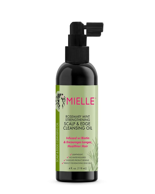 MIELLE Rosemary Mint Scalp & Edge Cleansing Oil 4oz