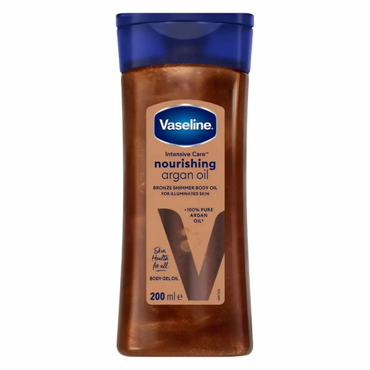 Vaseline Body Oil Argan Shimmer 200ml