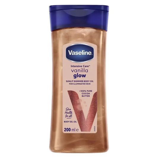 Vaseline Body Oil Vanilla Glow 200ml