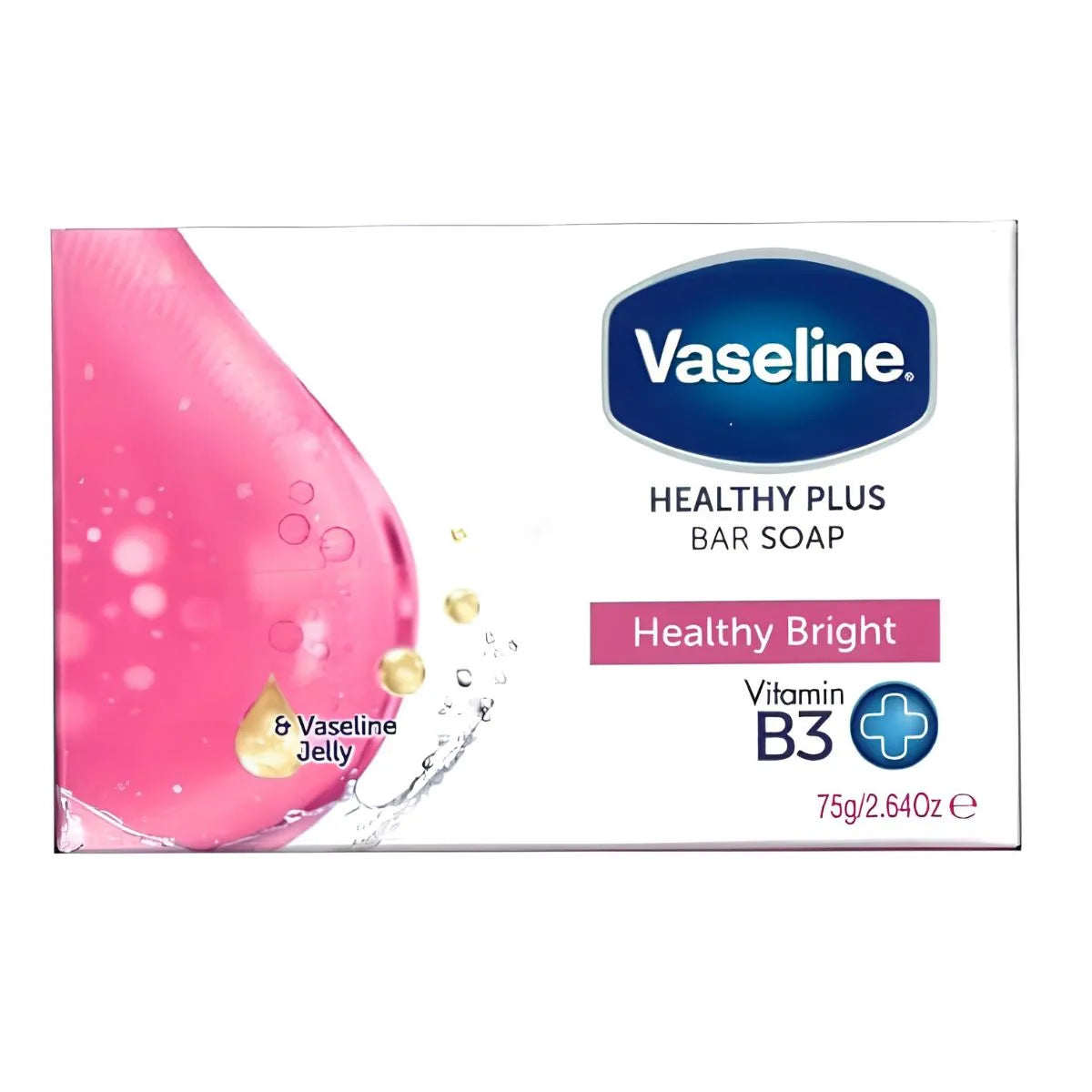Vaseline Bar Healthy Bright 75g