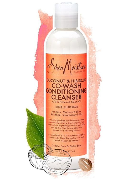 Shea Moisture Coconut & Hibiscus Co-Wash Conditioning Cleanser 12oz
