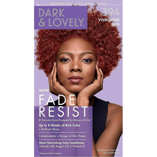 Dark & Lovely Hair Color #394 Vivacious Red