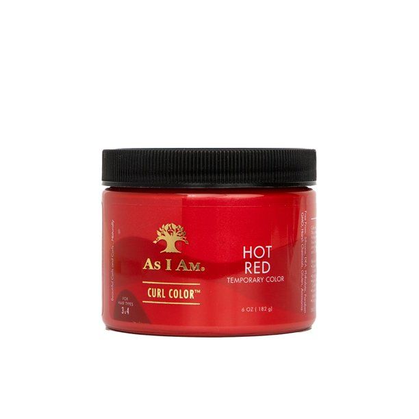 As I Am Curl Color Hot Red 6oz