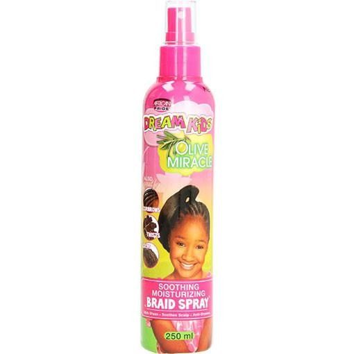 African Pride Dream Kids Olive Braid Spray 12oz