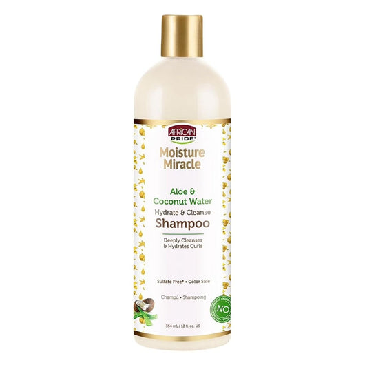 African Pride Moisture Miracle Aloe Shampoo 12oz