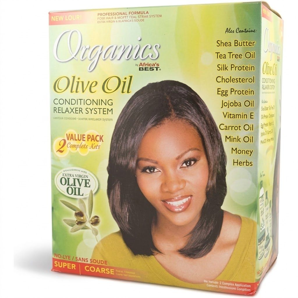 Africa's Best Originals Relaxer Kit Twin Pack Super