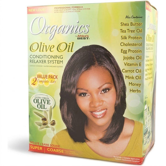 Africa's Best Originals Relaxer Kit Twin Pack Super
