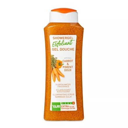 Yari Exfoliant Showergel Carrot Oil #5 Extra Scrub 500ml