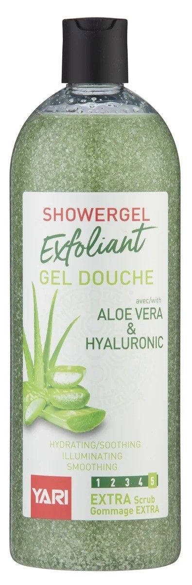 Yari Exfoliant Showergel Aloe Vera & Hyaluronic 1000ml