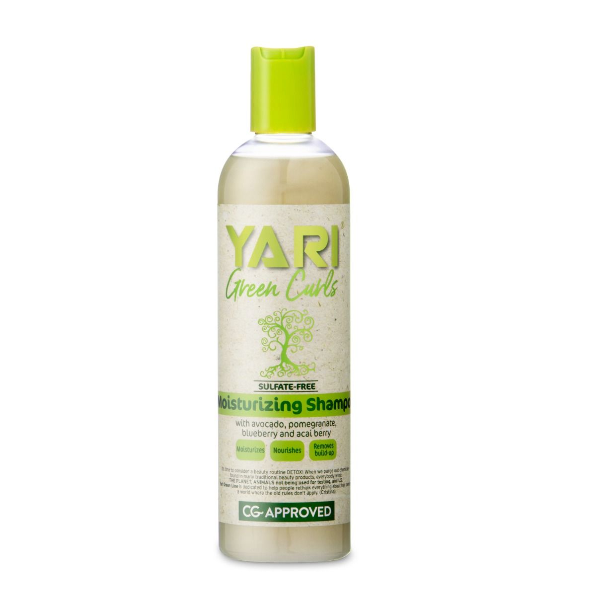 Yari Green Curls Moisturizing Shampoo 355ml
