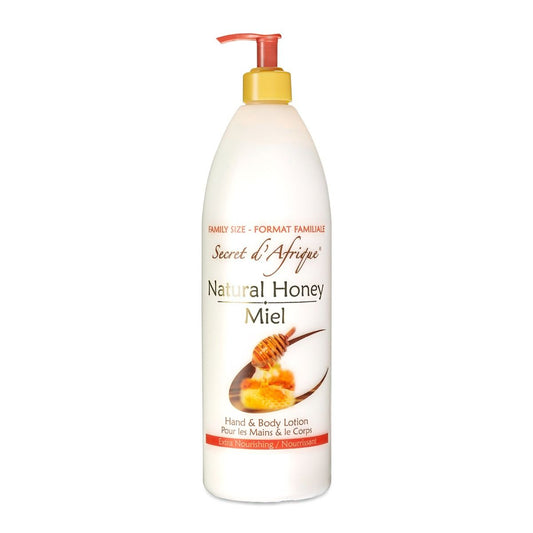 Secret d'Afrique Natural Honey Hand & Body Lotion 1L Family Size