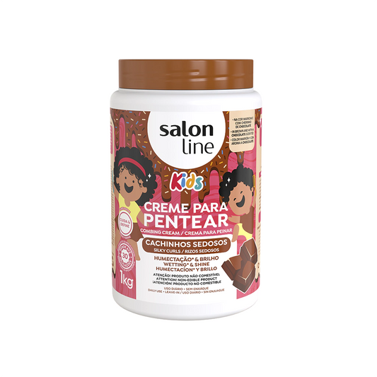 Salon Line Kids Chocolate Little Curls Nourished Styling Cream 1kg